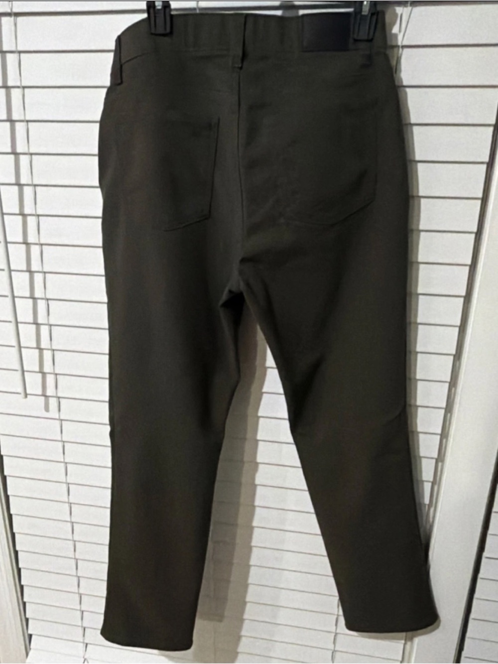 Calvin Klein Men's Olive Chino Pants Cotton Blend Polyester Solid 32x30